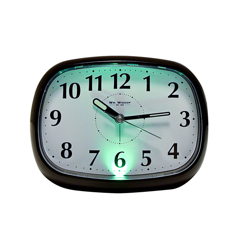 Quartz movement / Crystal Alarm Tabletop Clock