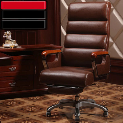 Dharmender Genuine Leather Side Chair