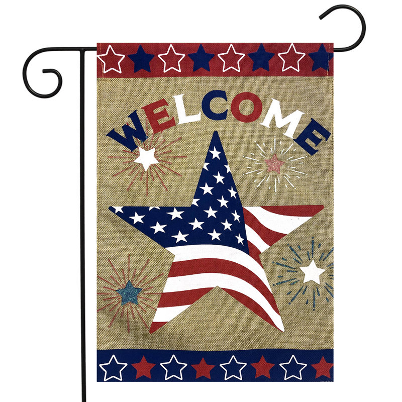 Drapeau de jardin American Star