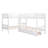 Twin L-Shaped Bunk Bed With Drawers