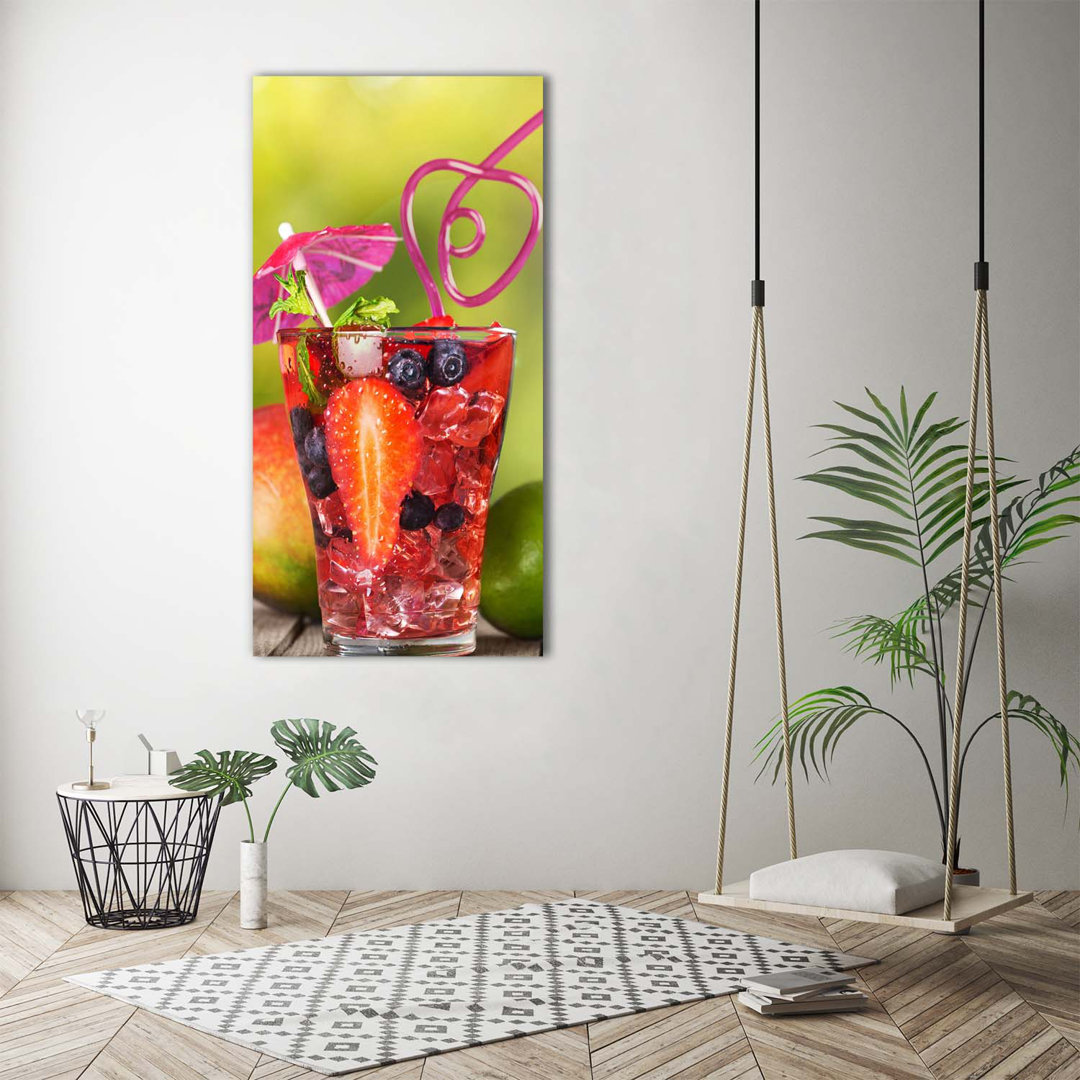 Fruchtcocktail - Kunstdrucke auf Leinwand