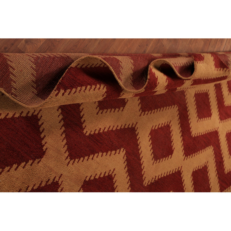 Tapis oriental à motif treillis marocain 9 x 12