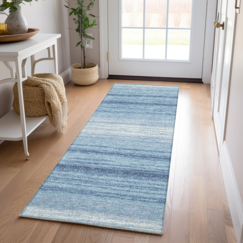 Machine Washable Indoor/Outdoor Chayden ACN1033 Lavender Rug, Runner 2'3" x 7'6"