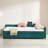 Upholstered Daybed with Trundle, Sturdy Wooden Frame, Modern Diamond Grid Design for Versatile Use in Bedroom and Guest Room-324887297