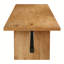 Bureau de direction en bois massif, bureau de direction rectangulaire