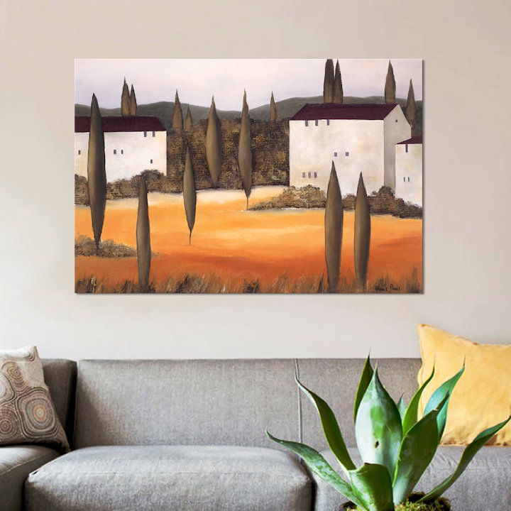 « twilight ii », reproduction sur toile, H 26 po x l 40 po x P 1,5 po, Toile tendue, Pas de tapis