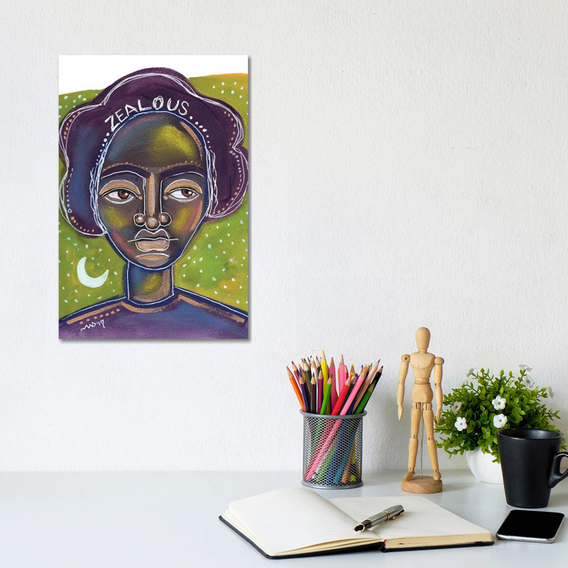 Zealous by Akaimi The Artist - Wrapped Canvas Print, 20.32 cm H x 30.48 cm W