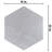 Nagpur Grand Hex 19'' x 22'' Porcelain Wall & Floor Tile-66446557