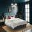 Upholstered Platform Bed-77582200-77582214