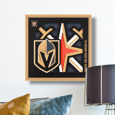 NHL 3D Logo Series, art mural - 12 x 12