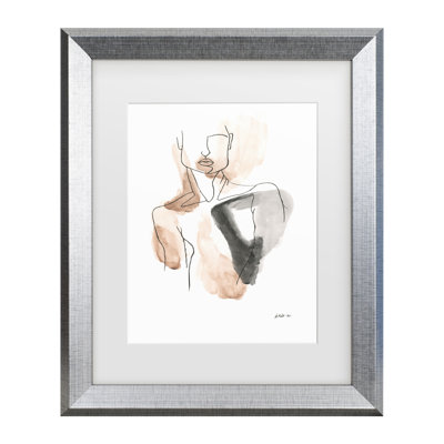 Bolog Lor Muller  Virile Matted Framed Art