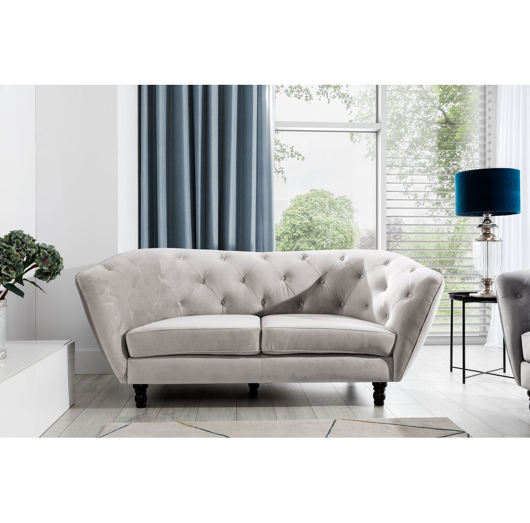 3-Sitzer Sofa Haltwhistle aus Samt