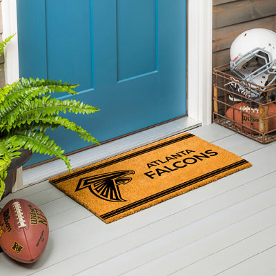 28in. x 16in. NFL Single Color Outdoor Coir Door Mat