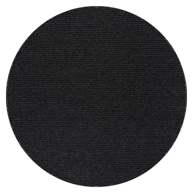 Arturas Non-Slip Area Rug, Round 6'