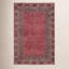 Tapis oriental rouge / bleu noué à la main Buchan Donte-58626111