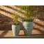 Pot de fleurs léger Maximus en fibre de verre, lot de 2 - Intérieur/Extérieur-815019863-815019857