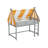 Twin Size Loft Bed with Canopy-1440089550