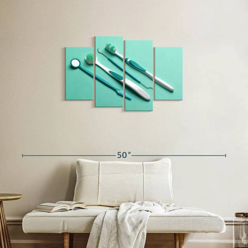 Outils hygiéniques dentaires Alcaraz Green, H 22 po x l 36 po