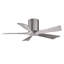 60" Irene 5-Blade Hugger Ceiling Fan with Wall Remote-1087667391-1087667384-1087667332