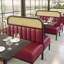 Banc rembourré en similicuir Upscale