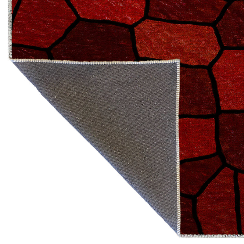 Tapis décoratif à motif géométrique Mira, Rectangle 4 pi 11,06 po x 7 pi 6,55 po