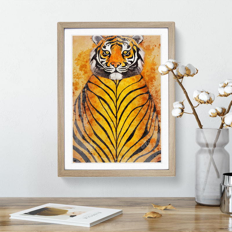Tiger - Framed Print
