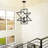 4 - Light Dimmable Geometric Chandelier-1351086352