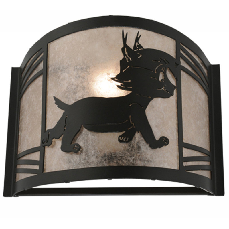 Jameca Steel Flush Mounted Sconce