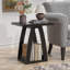 Table de bout 19,69 po, petite table d'appoint pour le salon, la chambre à coucher et la table de chevet-2127240186-2133297365