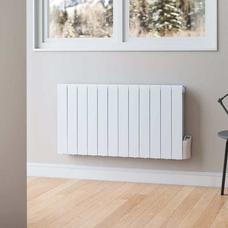 2000w Horizontal Flat Panel Radiator, 57.5" H x 101" W x 8" D