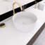 48 po Meuble-lavabo mural simple en noyer foncé flottant avec plateau en marbre artificiel-535989325