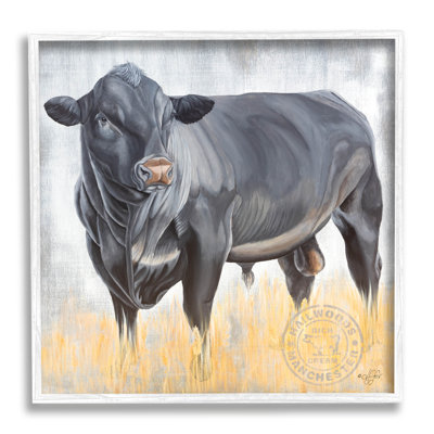 " Stoic Cattle Farm Portrait " by Diane Fifer