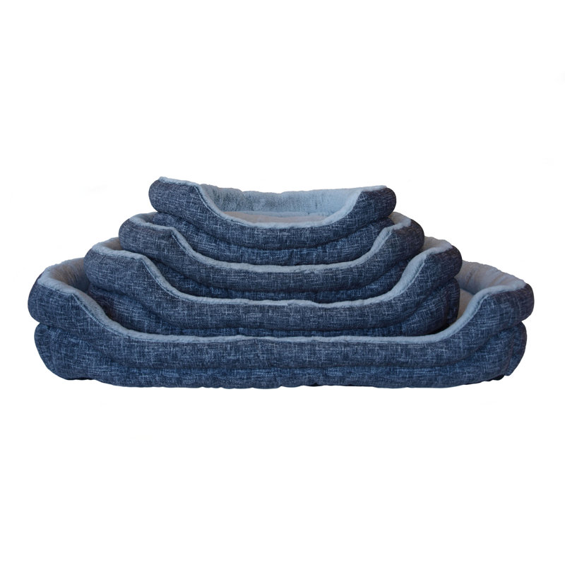 Oakmead Oval Geometric Pet Bed, 15cm H x 50cm W x 45cm D