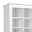 Étagère à chaussures Kahl 36 paires, l 23,5 po x H 72,5 po x P 13 po, grande armoire à chaussures avec 36 casiers, rangement compact, blanc-28331220