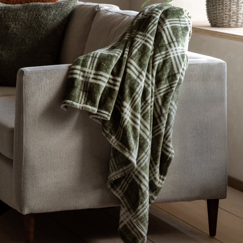 Throw Blanket, Green