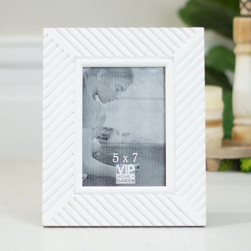 Cadre photo en bois 10,75 po 5x7