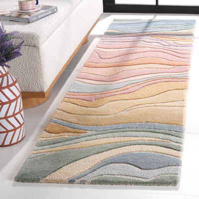 Rodeo Drive Abstract Hand Tufted Area Rug