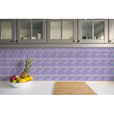 Horacio 30cm W x 30cm L Vinyl Peel and Stick Field Tile