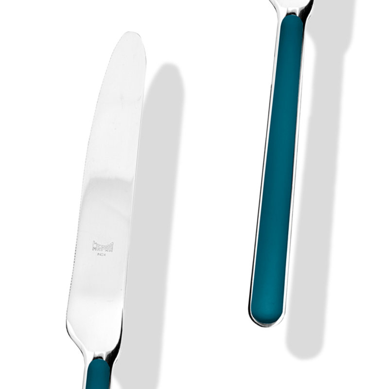 Ensemble de couverts en acier inoxydable MEPRA Fantasia (5 pièces), bleu