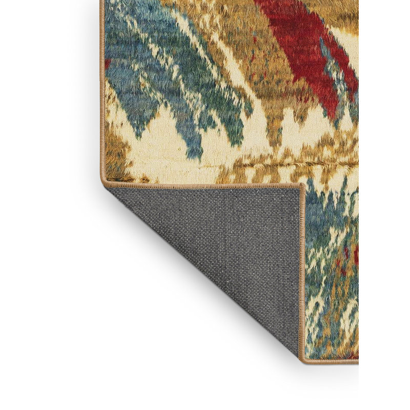 Tapis abstrait à motif abstrait moderne2551, Rectangle 8 pi x 10 pi
