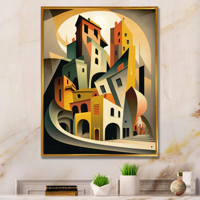 «Geometric Graffiti V», reproduction sur toile