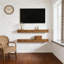 Wall Mounted Floating Shelves,Fireplace Mantel Shelf,Display Shelves(Only One Shelves)