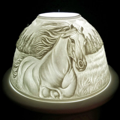 Dôme «Horses In The Meadows»