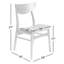 Chaise d'appoint en tissu gris / brun Marstrand