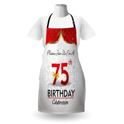 No Pattern Bib Apron