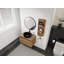 Meuble-lavabo mural de 30 po avec lavabo vasque et armoire de rangement latérale assortie-1322065657