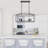 Flenderson 6 - Light Matte Black Square/Rectangle Pendant
