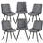 Upholstered Faux Leather Dining Chair-1719013774-1722779345