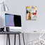 Art mural en verre Wrought Studio «Free Form» par Incado-1915869308