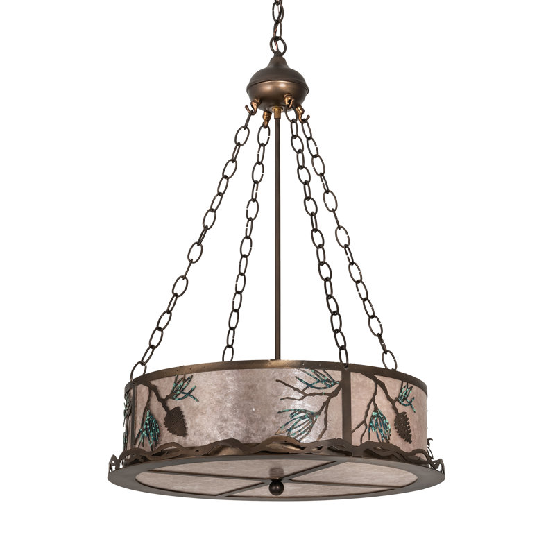 Rustic Lodge 4 - Light Chandelier